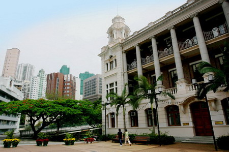 香港大学风景照